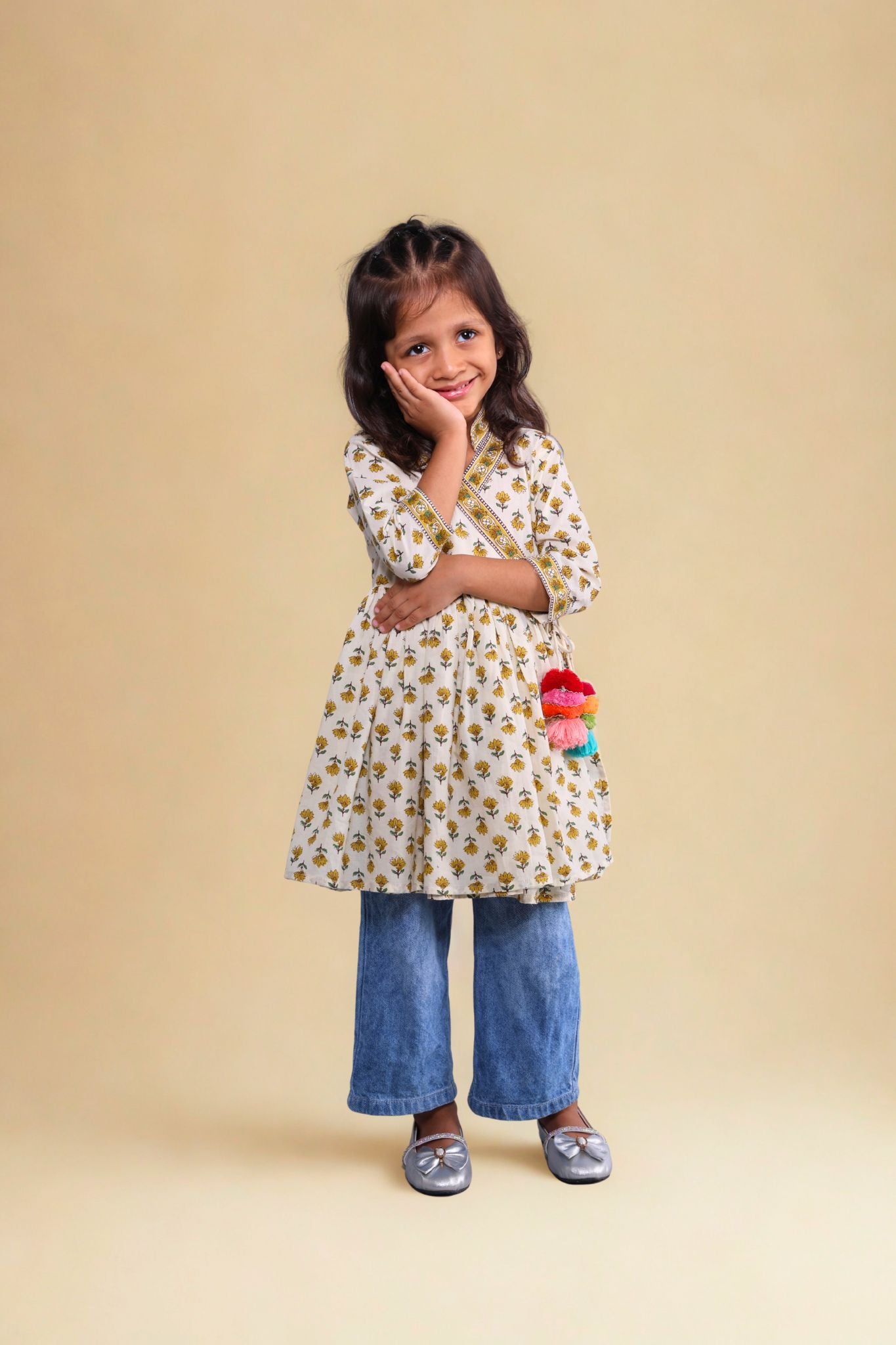 Choti si Shaan Angrakha frock