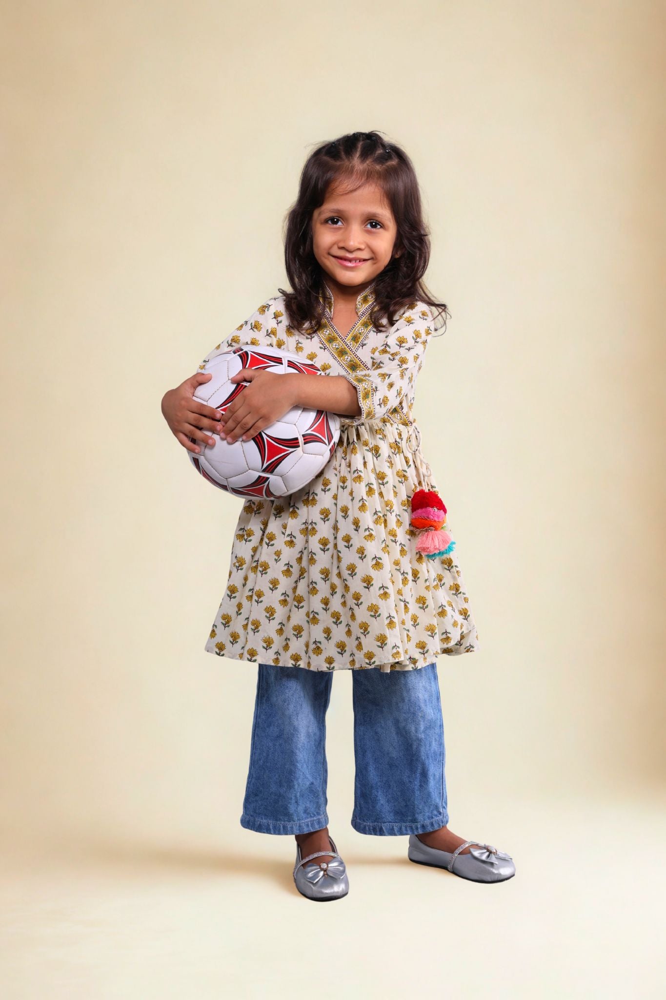 Choti si Shaan Angrakha frock